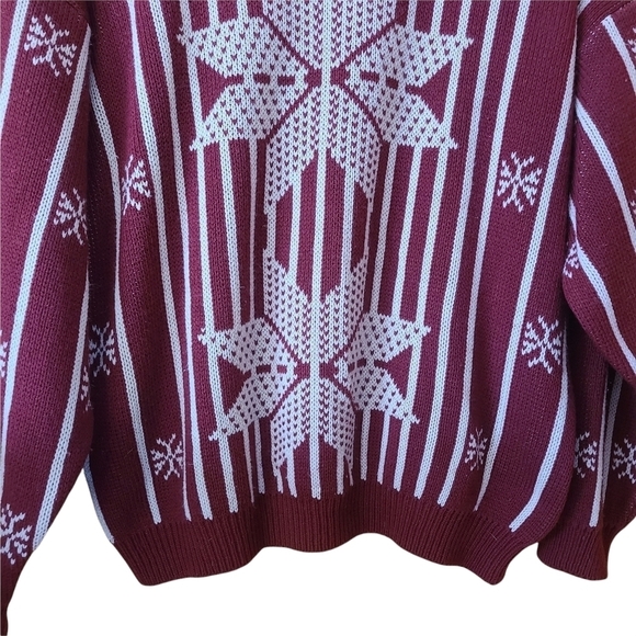 Celebrity Club vintage MEDIUM knit sweater 1980s grandpacore farmhousecore retro - Picture 2 of 8